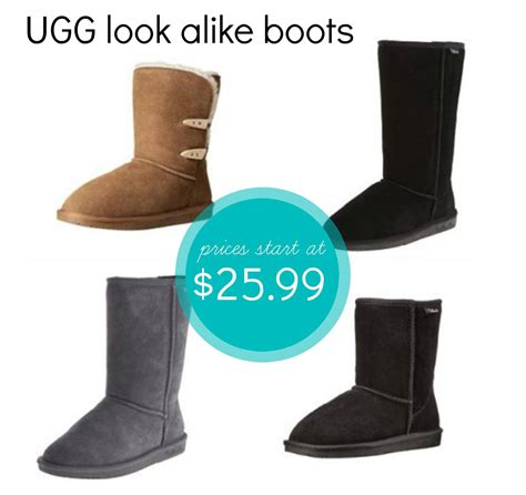 ugg lookalike boots.